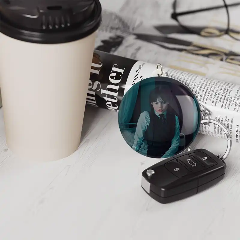 جاکلیدی خندالو مدل سریال ونزدی Wednesday کد 25292