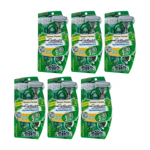 خود تراش استیلت مدل گرین فارست بسته 18 عددی