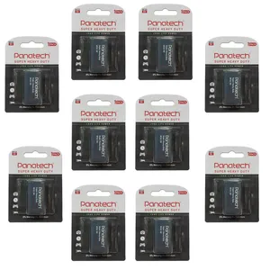 باتری کتابی پاناتک مدل Super Heavy Duty بسته 10 عددی