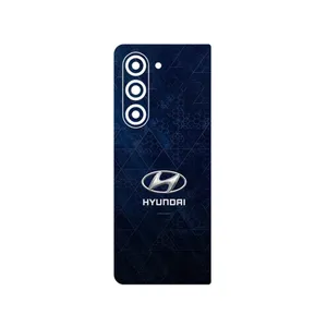 MAHOOT Hyundai_Logo Cover Sticker for Samsung Galaxy Z Fold 5