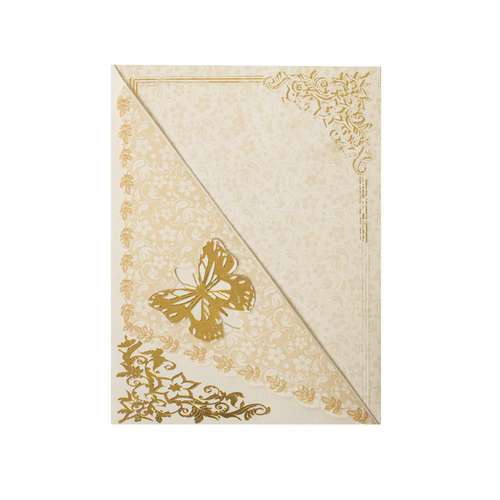 کارت دعوت مدل عروسی و عقد طرح ایلیا کد 254 مجموعه 60 عددی