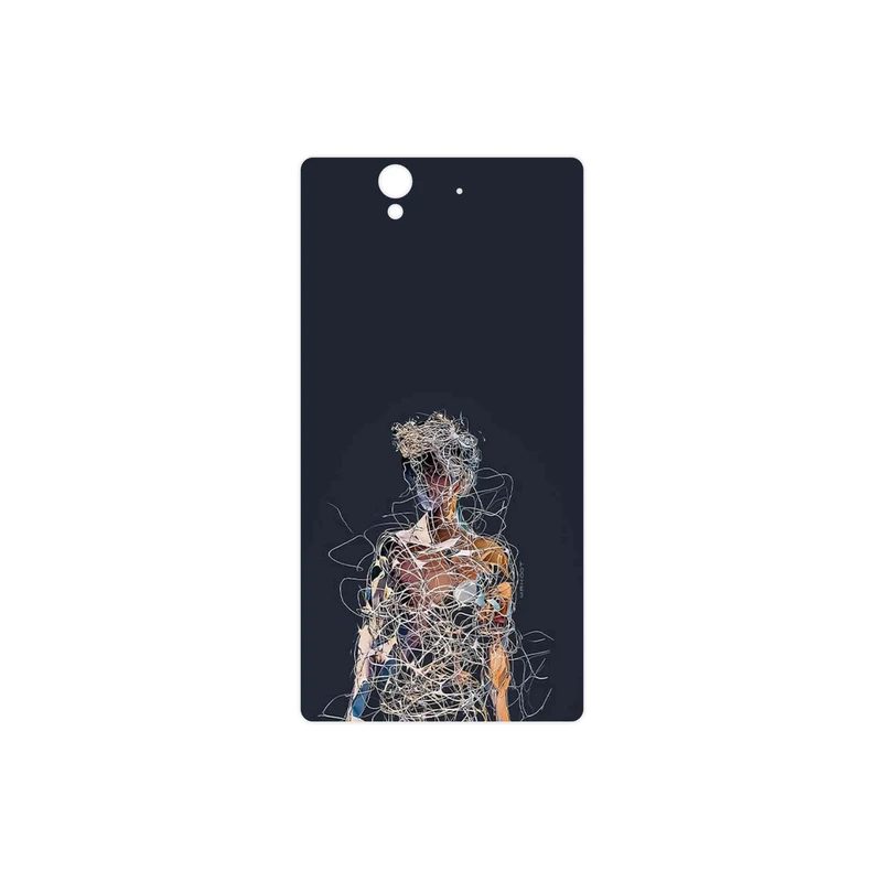 برچسب پوششی ماهوت مدل Strings Digital Art 1 مناسب برای گوشی موبایل سونی Xperia X