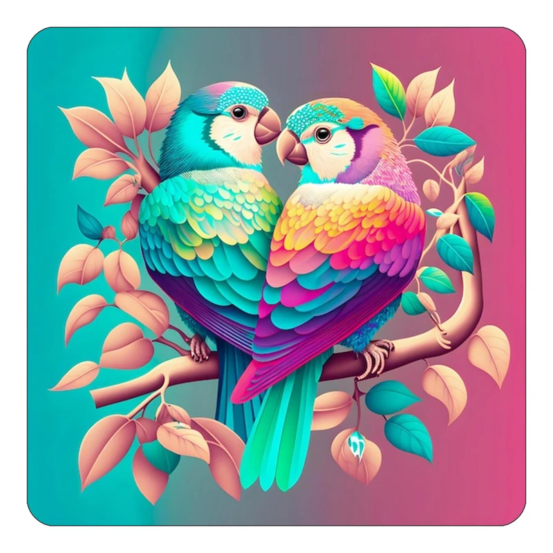 مگنت کاکتی طرح حیوانات رنگی مدل mp26882