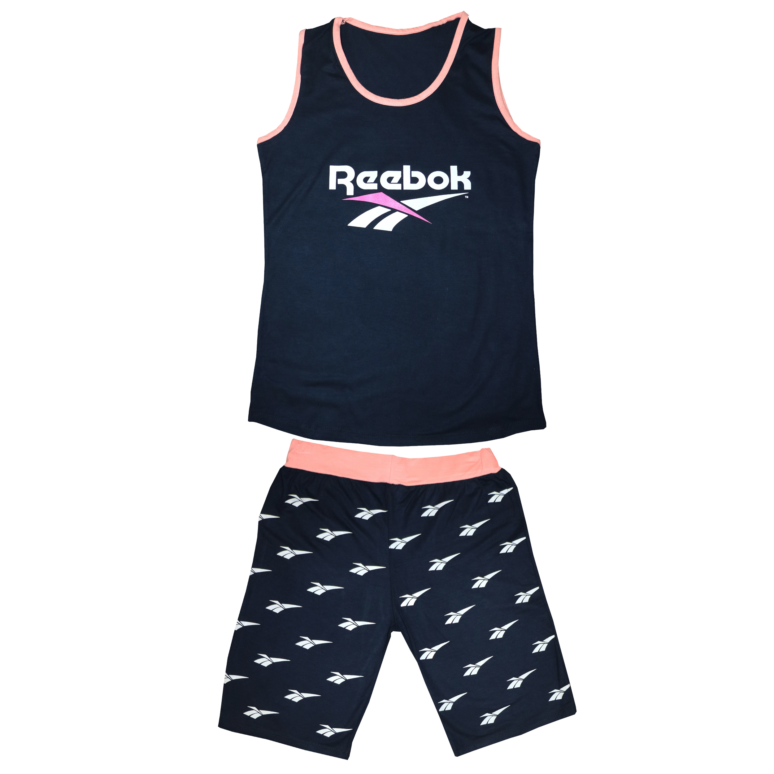 ست تاپ و شلوارک ورزشی زنانه مدل 000227