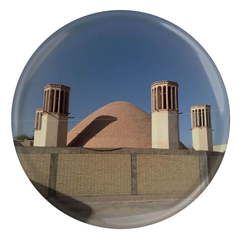 مگنت طرح بادگیر شهر یزد مدل S10183 