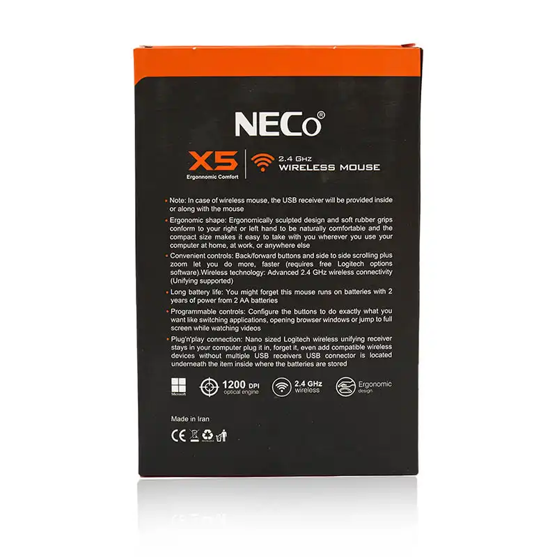 ماوس بی سیم نکو مدل X5-01