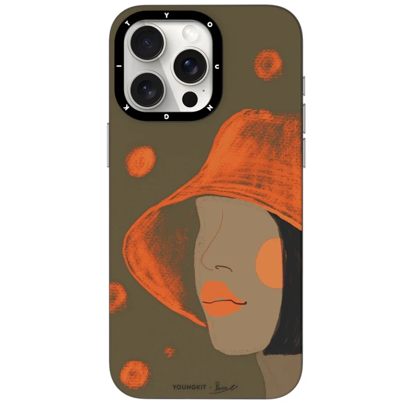 کاور یانگ کیت مدل Peach Fuzz کد Z04 مناسب برای گوشی موبایل  اپل iphone 14pro