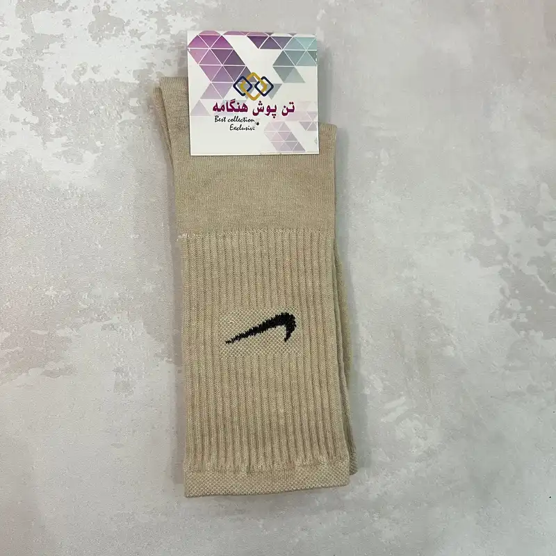 جوراب ورزشی ساق بلند مردانه تن پوش هنگامه مدل کش تیک کد KR-01