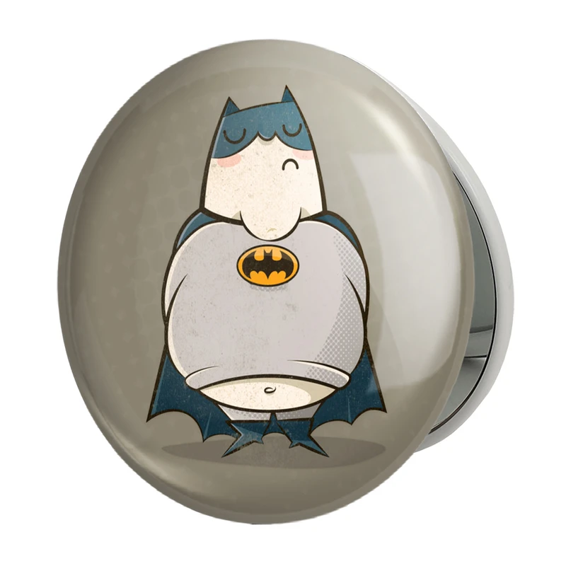 آینه جیبی خندالو طرح بتمن Batman مدل تاشو کد 25822 