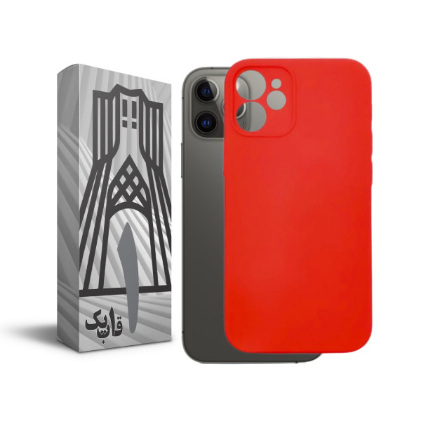 کاور قاب یک مدل سیلیکونی Silk مناسب برای گوشی موبایل اپل iPhone 12 Pro