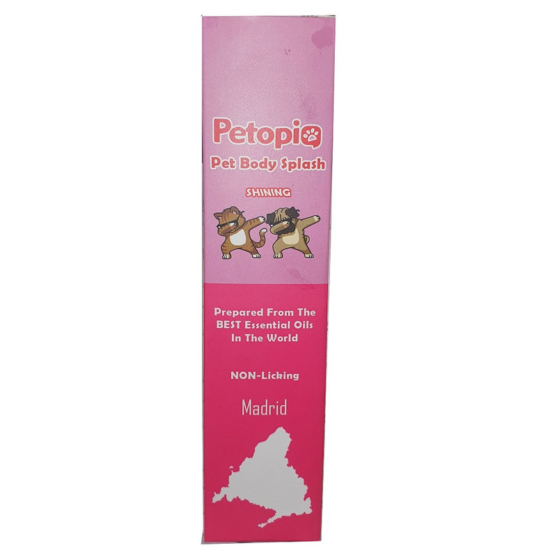 اسپری خوشبوکننده سگ و گربه پتوپیا مدل Madrid حجم 160 میلی لیتر