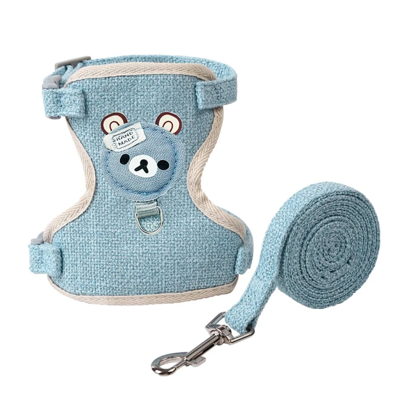 قلاده کتفی سگ و گربه مدل خرسی سایز M