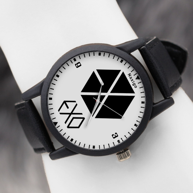 ساعت مچی عقربه ای ناکسیگو طرح EXO کد LF4189