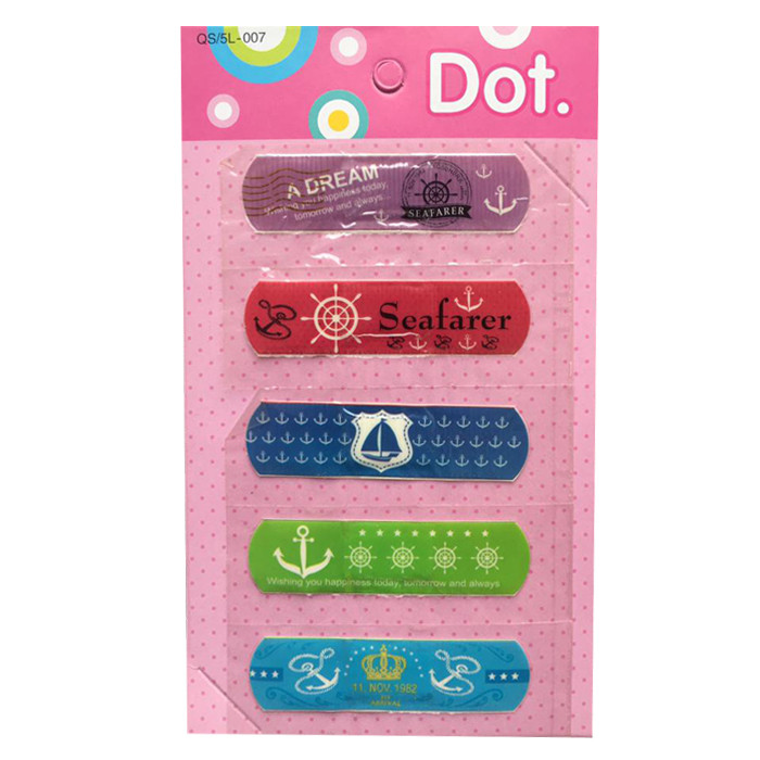 چسب زخم دوت طرح لنگر کد Am-007 بسته 5 عددی
