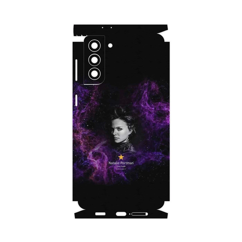 برچسب پوششی ماهوت مدل Natalie Portman-FullSkin مناسب برای گوشی موبایل سامسونگ Galaxy S21 Plus 5G