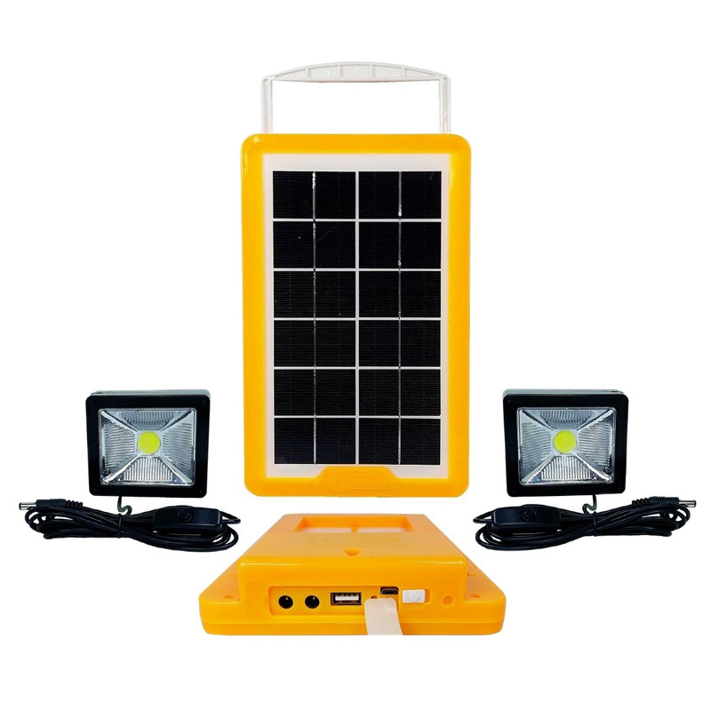 سیستم روشنایی و پاوربانک خورشیدی مدل az-7790