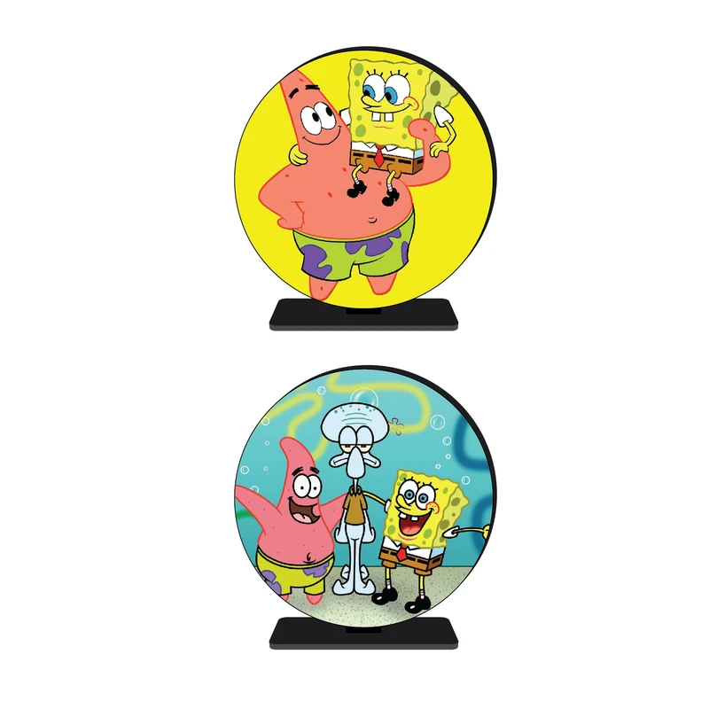 استند رومیزی تزیینی مدل کارتون باب اسفنجی کد 1spongebob مجموعه 2 عددی