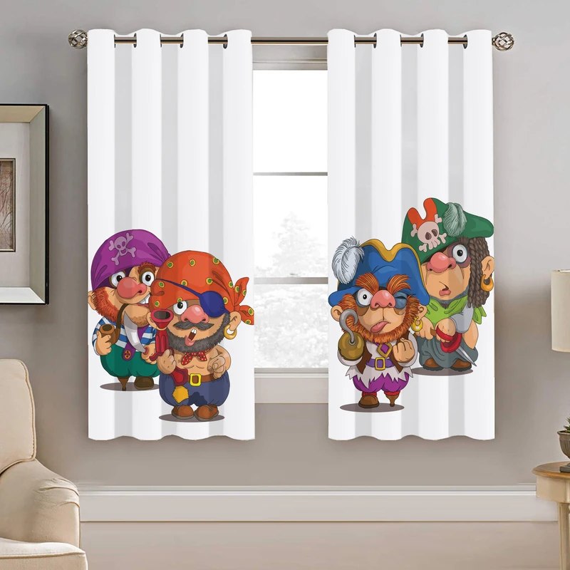 پرده نیروانا طرح کودک  مدل هازان کد 4368    سایز 140×200 سانتی متر