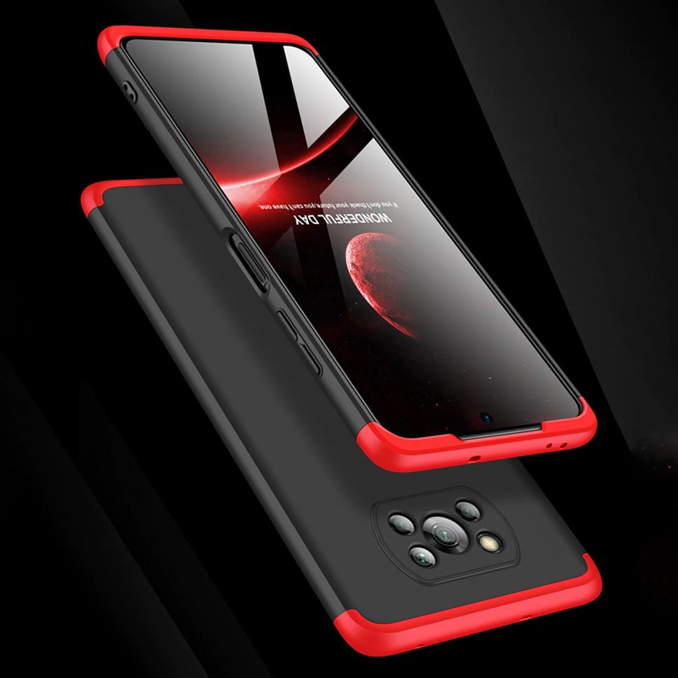کاور 360 درجه جی کی کی مدل GK-pocox3 مناسب برای گوشی موبایل شیائومی POCO X3