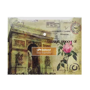 پوشه دکمه دار سهند طرح مدرن 4 کد 0377P4