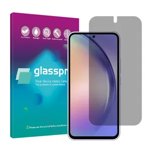 Glass Pro Resistant model privacy screen protector suitable for Samsung Galaxy A54 mobile phone