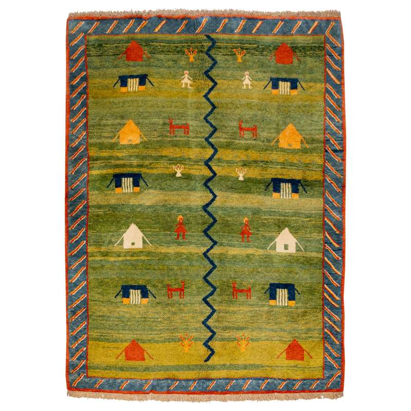 گبه دستباف چهار متری سی پرشیا کد 171783