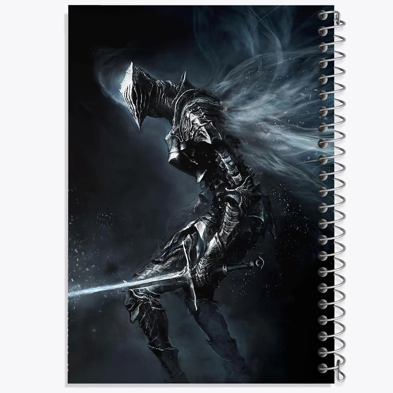 دفتر شطرنجی 50 برگ خندالو طرح مینی دنسر دارک سولز کد 30681