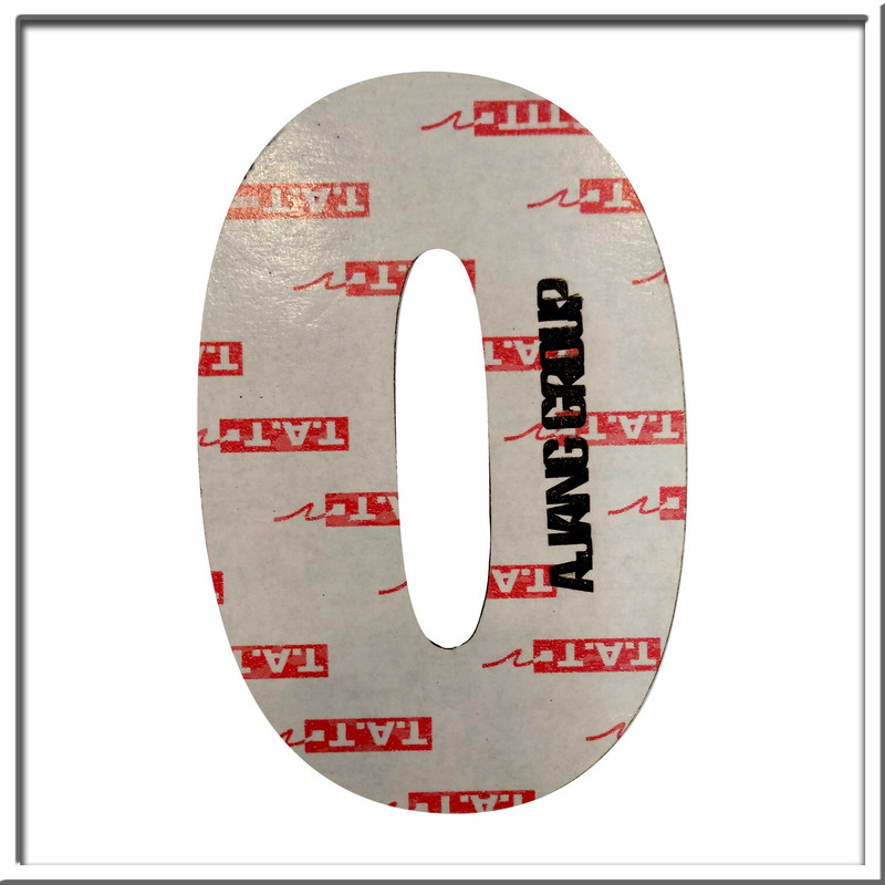 تابلو نشانگر گروه آژنگ طرح اعداد کدNO-1