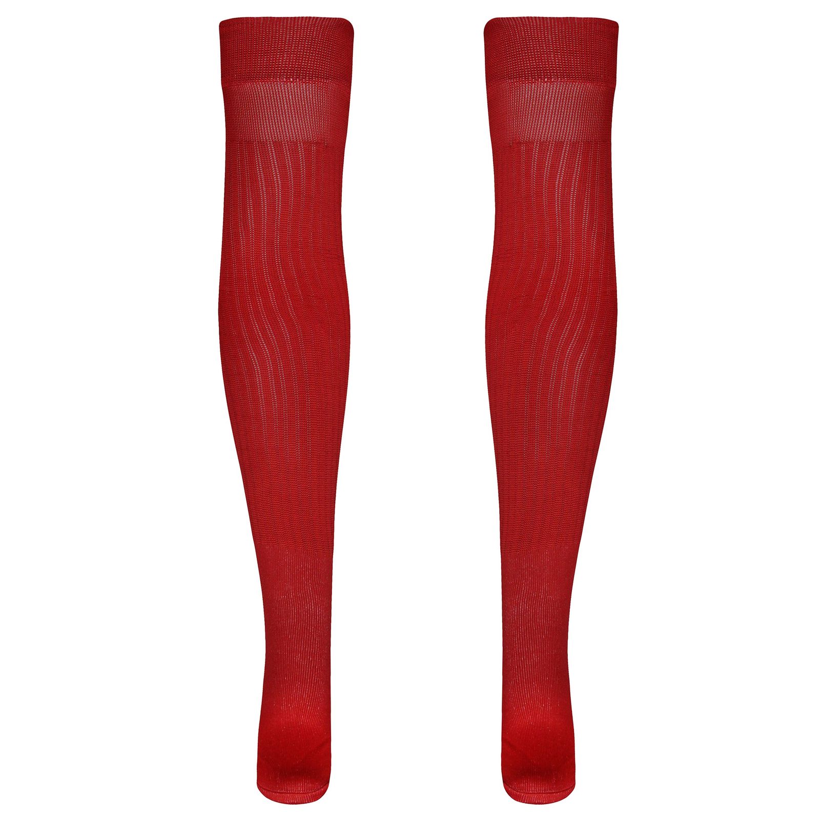 جوراب ورزشی ساق بلند مردانه ماییلدا مدل 4185 رنگ قرمز -  - 1