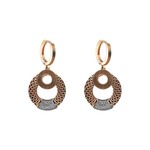 گوشواره طلا 18 عیار زنانه مدل 14688