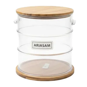 ظرف برنج آریاسام مدل بشکه ظرفیت 10 کیلوگرم