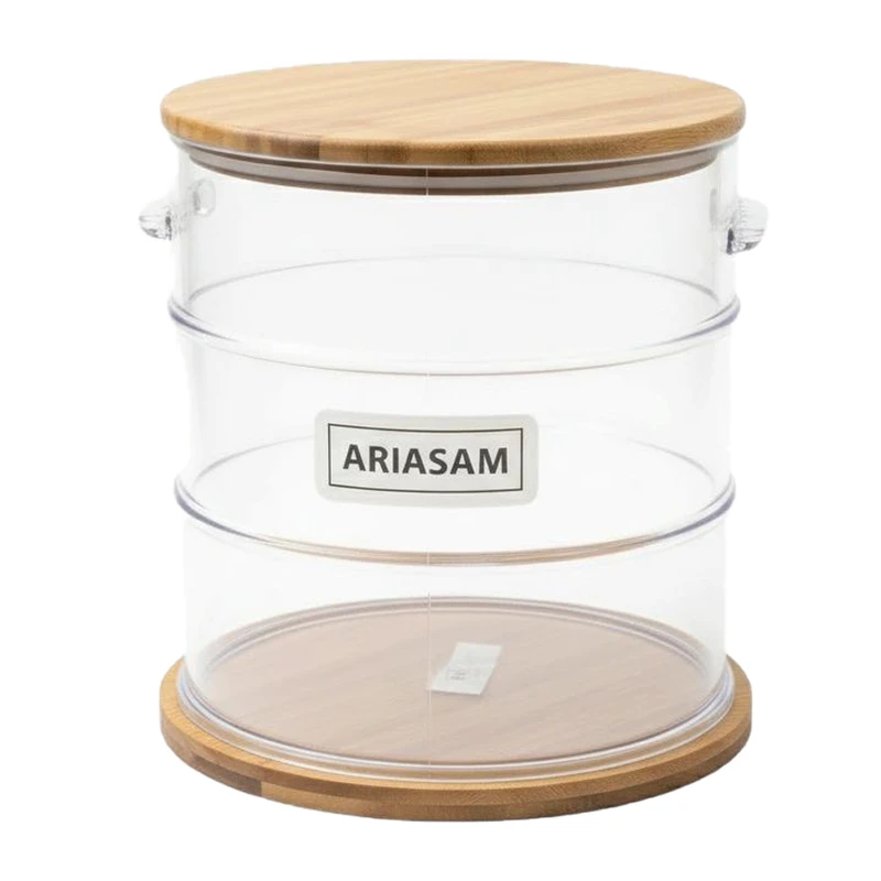 ظرف برنج آریاسام مدل بشکه ظرفیت 10 کیلوگرم