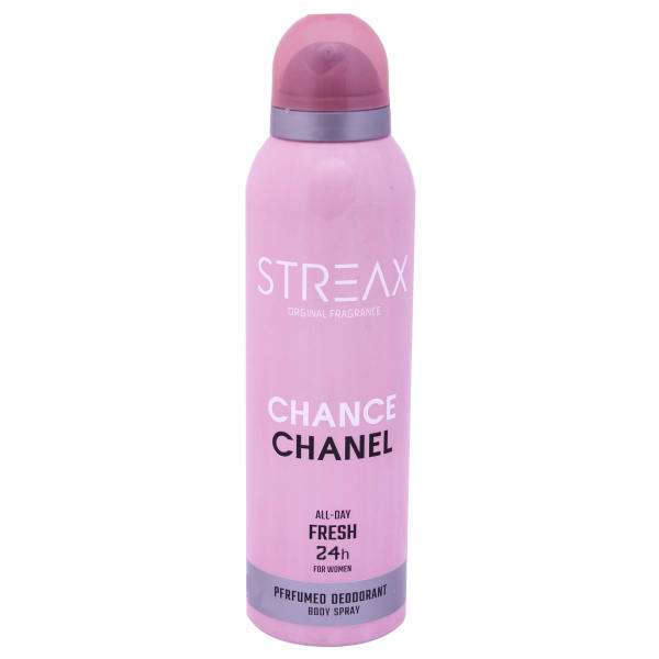 اسپری بدن زنانه استریکس مدل CHANCE CHANEL حجم 200 میلی لیتر