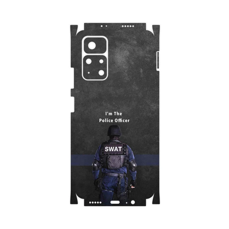 برچسب پوششی ماهوت مدل Police Officer-FullSkin مناسب برای گوشی موبایل شیائومی Poco M4 Pro 5G