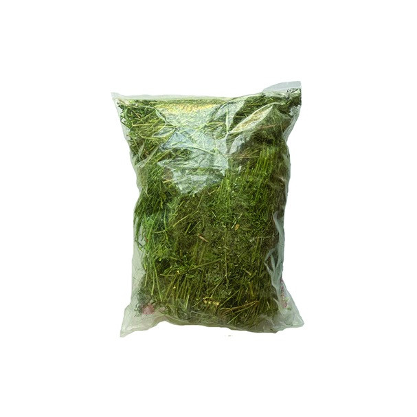 غذای خرگوش و جوندگان مدل یونجه وزن 1000 گرم - بسته 2 عددی