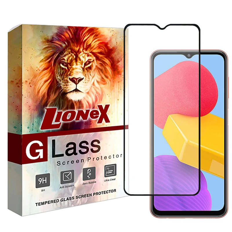 محافظ صفحه نمایش سرامیکی مات لایونکس مدل MCERAMLION مناسب برای گوشی موبایل سامسونگ Galaxy M13