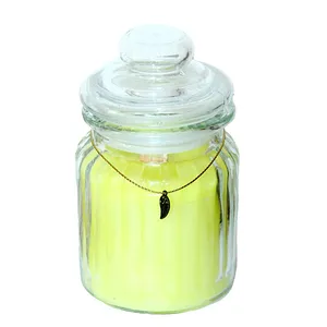 شمع دست ساز مدل معطر وانیل