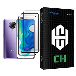 Ricomm CH Glass MIX003 Screen Protector For Xiaomi Poco F2 Pro Pack Of 3