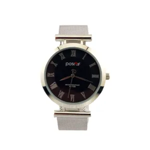 ساعت مچی عقربه‌ای مردانه پوستیف مدل بند حصیری صفحه PS-7008