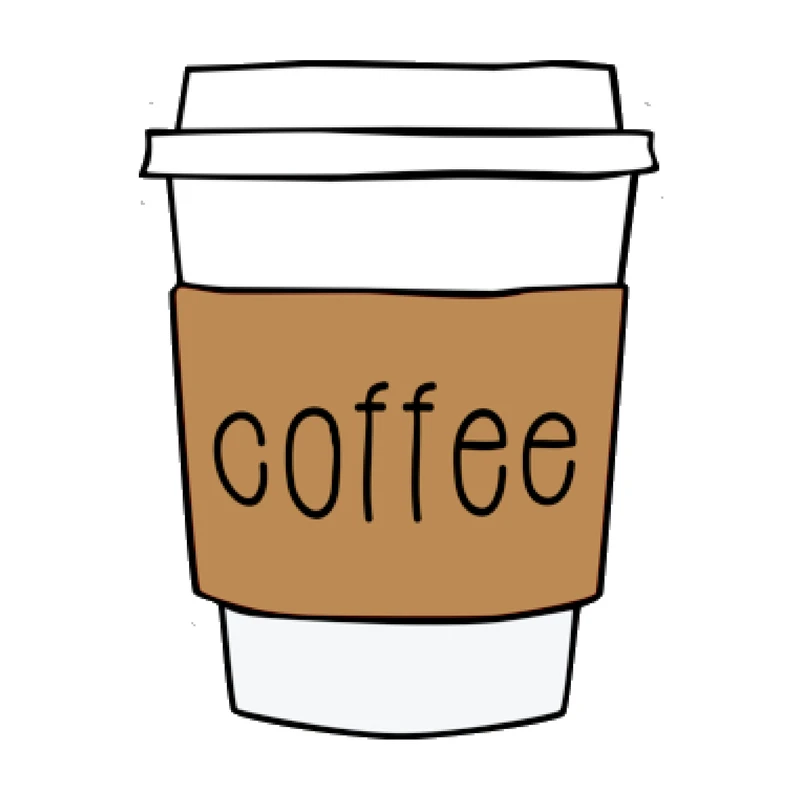 استیکر لپ تاپ طرح Coffee کد ST-97