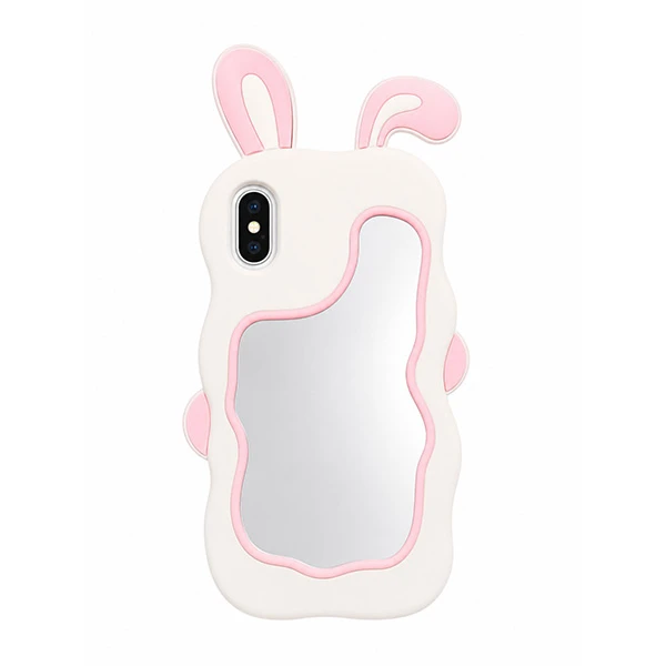 کاور طرح خرگوش آینه‌ای مناسب برای گوشی موبایل اپل iPhone X/Xs