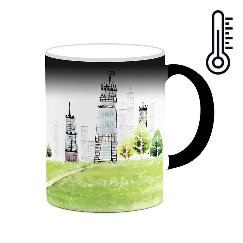 ماگ حرارتی کاکتی مدل دنیای فانتزی کد mgh18628