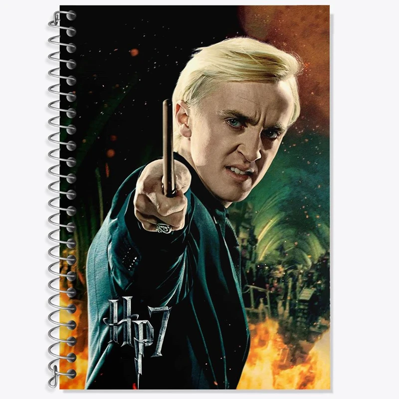 دفتر لغت 50 برگ خندالو مدل هری پاتر دراکو مالفوی کد 24977