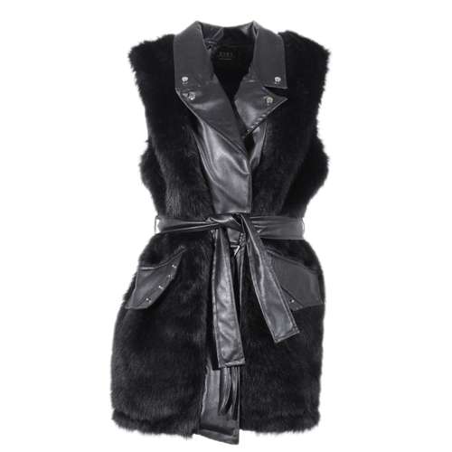 پالتو زنانه مدل خزدار 