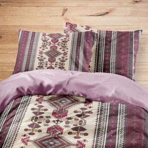 سرویس روتختی مدوپد طرح قالیچه بلوچ سه‌ترنج مدل C-balouch35 یک نفره 4 تکه