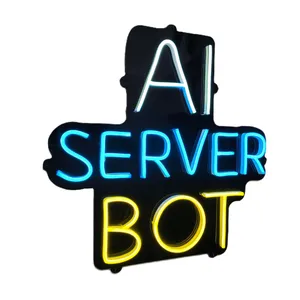 تابلو ال ای دی مدل AI SERVER BOT سایز 43*43 سانتی متر