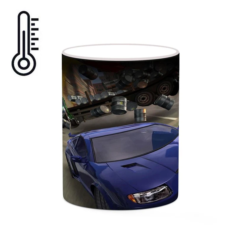 ماگ حرارتی کاکتی مدل بازی Burnout 3ː Takedown کد mgh27776