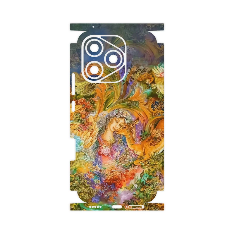 برچسب پوششی ماهوت مدل Persian miniature 3-FullSkin مناسب برای گوشی موبایل آنر 400 Lite