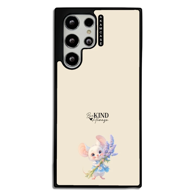 کاور آکام مدل AMC-WSGS22U-ANIMALS QOUTES-15 مناسب برای گوشی موبایل سامسونگ Galaxy S22 Ultra