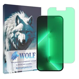 Wolf Tough model green light screen Protector Suitable for Appel iPhone 13 Pro Max Mobile Phone